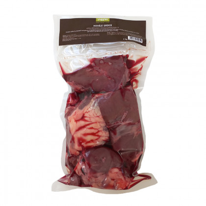 1kg B.A.R.F. Hovězí srdce