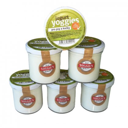 6 x Yoggies jogurt pro psy a kočky, 150g