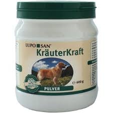 600g + 20 % GRATIS, Luposan KräuterKraft 30, Bylinky pro psy - mletý prášek