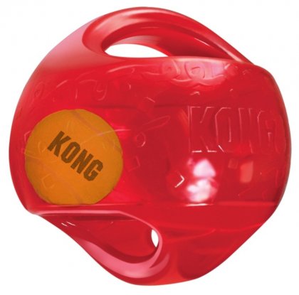 Kong Jumbler hračka pro psy gumový míč M/L 14cm