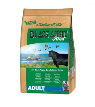 Black Angus Adult, 15kg granule lisované za studena, hovězí maso