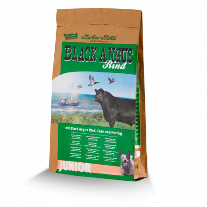 Black Angus Junior, 5kg granule lisované za studena, hovězí maso