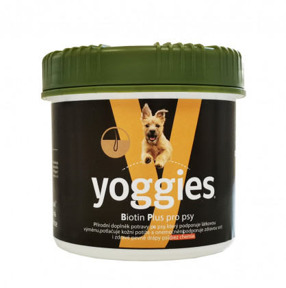 Yoggies přírodní Biotin (peletky) 400g