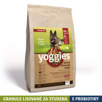 10kg Yoggies Kuřecí&hovězí maso, granule lisované za studena s probiotiky