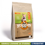 10kg Yoggies Active Kachní maso&zvěřina, granule lisované za studena s probiotiky