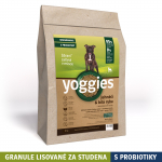 2 kg, MINIGRANULE Yoggies jehněčí a bílá ryba, granule lisované za studena s probiotiky