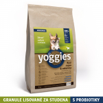 5 kg Yoggies Hypoalergenní MINIGRANULE pro psy s kozím masem, lisované za studena