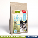 5kg Yoggies VET Gastro Sensitive s krůtím masem, minigranule lisované za studena s probiotiky