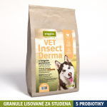 5kg Yoggies VET Insect Derma s hmyzím proteinem, granule lisované za studena s probiotiky