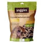 Yoggies NOVÉ suchary pro psy s krůtím masem a lněným semínkem 150g